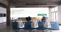 Pièces détachées pour machine à coudre SIRUBA 747 KJ01B JZ-35190, boucle supérieure de connexion en métal industriel en gros