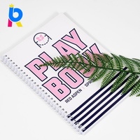 Planificador B5 de alta calidad, personalizado al por mayor, con encuadernación Wire-O, para papelerías, impresión digital, papel reciclable ecológico