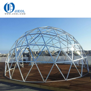 เต็นท์ทรงอิกลูสำหรับสวนกลางแจ้ง โครงอะลูมิเนียมอัลลอยด์  กระจกนิรภัยหนา 5 มม. ป้องกันรังสียูวี กันน้ำ กันลม ทนลมแรง 120 กม./ชม. - Product Image 6