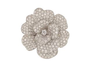 Anillo de Diamantes Naturales de Oro de 18K de Alta Calidad, Diseño de Flor, Lujoso, para Compromiso, Fiesta, Boda, Regalo, Joyería Exquisita y Moderna - Product Image 6