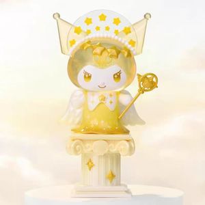 Les <span class=keywords><strong>plus</strong></span> populaires, 100% authentiques, 8 pièces/ensemble, San Rio Kuromiied Gold Angels Series, boîte mystère, figurines d'<span class=keywords><strong>anime</strong></span> en PVC kawaii, mini jouets décoratifs - Product Image 2