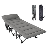 Lit pliant pour adultes, portable, camping, maison, bureau, voyage