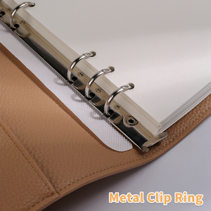 Journal en cuir A5 de haute qualité 2026, design personnalisé, minimaliste, pour le bureau, planificateur en cuir souple, carnet - Product Image 4