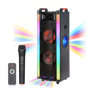 Portable Speaker 3060W Bluetooth Rechargeable Battery Outdoor Karaoke With Microphone Support TF Card USB Interface - Product Image 3
