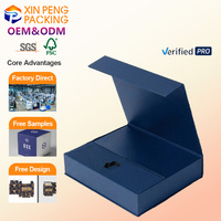 Elegante Caja de Regalo para Bolígrafos, Estilo Cajón Deslizable, Caja Vacía para Set de Bolígrafos, Empaque de Regalo Empresarial para Set de Bolígrafos y Cuaderno