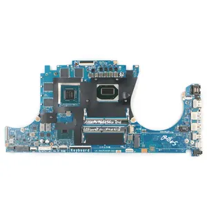 惠普预兆6 5空气15-DH笔记本电脑主板的廉价电脑配件GPC54 LA-J661P，有中央处理器i7-10750H N18P-G62-A1
