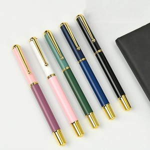 Bolígrafo de Gel Metálico de Lujo de 0.5 mm, Combinación Promocional de Colores Surtidos, Bolígrafo Personalizado con Logotipo, Tinta Negra, Escritura Fluida - Product Image 4