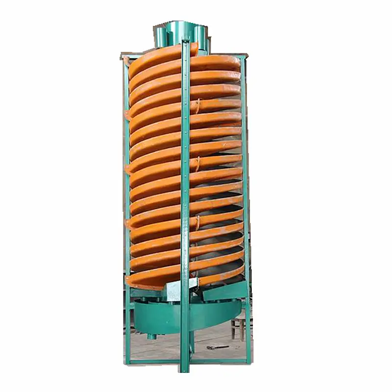 500Tph Beneficiation Iron Ore Concentrator Fiberglass Spiral Chute Plant