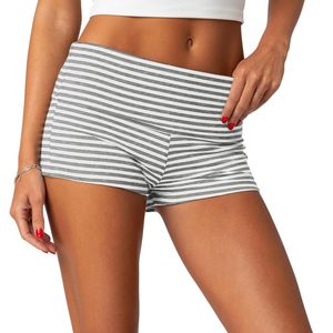 King Mcgreen Star Nuovi <span class=keywords><strong>Pantaloncini</strong></span> Estivi a Righe <span class=keywords><strong>da</strong></span> <span class=keywords><strong>Donna</strong></span>, Aderenti, per Corsa, Allenamento <span class=keywords><strong>e</strong></span> Yoga - Product Image 4