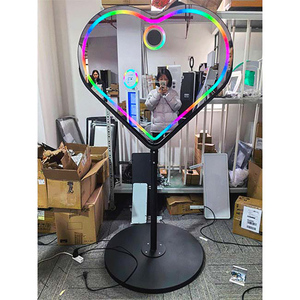 Photomaton miroir traditionnel populaire Distributeur automatique Écran tactile Photomaton selfie interactif Flash de la machine - Product Image 3