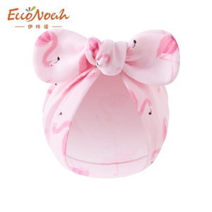 Gorro <span class=keywords><strong>Turbante</strong></span> <span class=keywords><strong>para</strong></span> Bebé, Primavera Otoño, 3 <span class=keywords><strong>Meses</strong></span>, Niños y Niñas, Algodón Puro, Lazo, Gorro Fetal <span class=keywords><strong>para</strong></span> Recién Nacido - Product Image 1