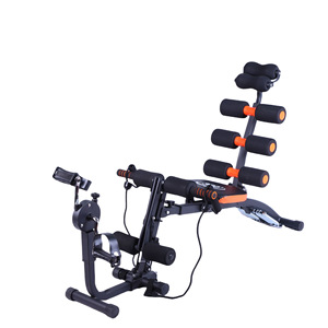 Aparato <span class=keywords><strong>de</strong></span> Fitness Multifuncional Seis <span class=keywords><strong>en</strong></span> Uno, Plegable, con Cuerda <span class=keywords><strong>de</strong></span> Tracción para Abdominales, Modelo JMR-18, Fabricado <span class=keywords><strong>en</strong></span> Zhejiang - Product Image 3
