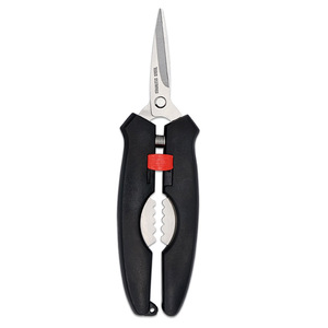 Stainless Steel Crab Scissors With Red Clip For Seafood Cracking Home Kitchen Use - Product Image 4