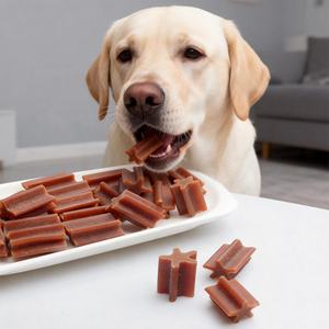 Fabricante de Petiscos para Animais de Estimação, Marca Privada, Petiscos para Cães que Limpa os Dentes, Bastão Dental <span class=keywords><strong>Natural</strong></span> de Cordeiro - Product Image 1