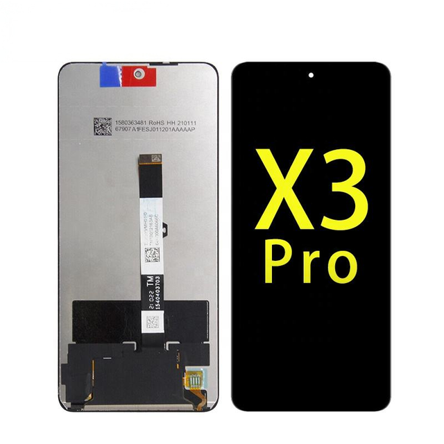 ASSELTE for Xiaomi Poco X3 Pro 6.6 OEM LCD Touch Glass Screen Display Compatible Mobile Phone Replacement