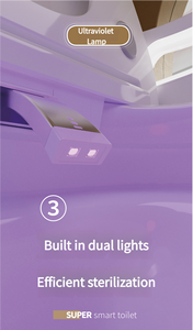 Safety-Enhanced Intelligent Smart <strong>Toilet</strong> With Support Handles <strong>Big</strong> Size Auto Open Fully Automatic for Elderly or Pregnant Women - Product Image 3