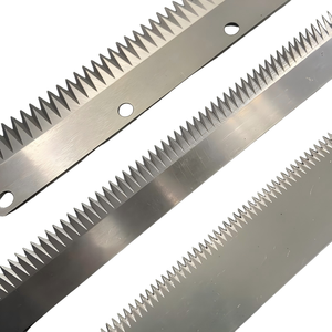 Industria alimentare a dente dritto lama seghettata pellicola di plastica/taglio di plastica coltello seghettato per confezionatrice - Product Image 2