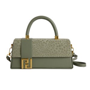 Bolso de Mano Personalizable para Mujer, Diseño Nuevo, Marca de Lujo, Estampado de <span class=keywords><strong>Leopardo</strong></span>, Bolso de Hombro Retro para Dama, Gran Venta 2026 - Product Image 1