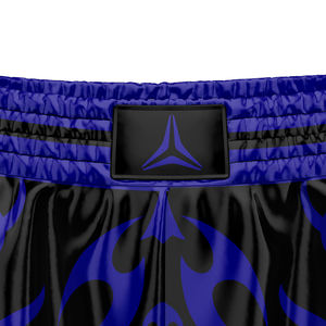 Para pantalones cortos de boxeo de inspiración retro transpirables elásticos totalmente personalizados para unisex - Product Image 5