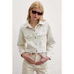 Chaqueta Gabardina Stone para Mujer, Minimalista, Manga Larga, Tejida, Primavera, Talla XS - Product Image 3