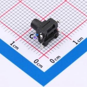 TS6675TPFS 031 Tactile Switch SMD-4P,6.2x6.2mm Switch Single Pole Single Throw Round Button 2.5N Vertical Mount - Product Image 2