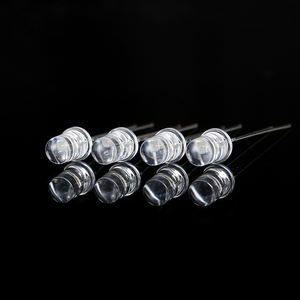 באיכות גבוהה 405nm nm הוביל דיודות nodes 5 מ "מ סגול פולטת צבע עבור פנס וחיסול יתושים - Product Image 3