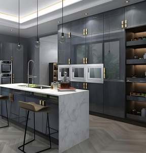 Nouvelles idées de style moderne et luxueux pour l'intérieur, armoires de cuisine bon marché, design de maison - Product Image 1