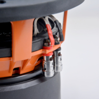 Haut-parleur OEM de style nouveau, vente en gros d'usine, 6,5 pouces, 1200 W, 2+2 ohms, pour système audio de voiture, caisson de basses