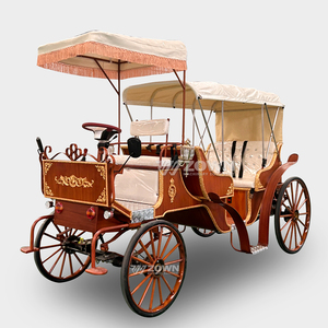 Carroza Real Eléctrica para Turismo, Estilo Victoriano Clásico Retro, Carros de Caballos para Turismo en Venta en Europa - Product Image 1