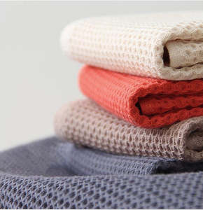 Paño de Cocina Rectangular de Algodón Tejido de Doble Cara, Grueso, Absorbente, de Secado Rápido, Estampado, de Color Sólido, Impermeable, para Hotel y Restaurante - Product Image 6