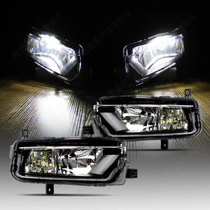 Feux antibrouillard avant LED Vehicle Wolf Lake pour Mercedes Benz W251 W204 2006-2014, boîtier noir avec faisceau de câblage - Product Image 4
