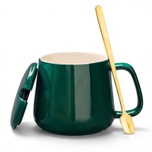 Taza de Café de Cerámica con Recubrimiento Térmico de 350 ml, Impresión por Transferencia Térmica con Logotipo Personalizado, Regalo Corporativo, Diseño Publicitario en Porcelana - Product Image 1