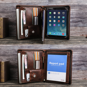 เคสแท็บเล็ตหนังมีซิปกระเป๋าใส่แท็บเล็ตกระเป๋าใส่เอกสารสำหรับไอแพดโปร12.9 CF2035R แฟลท็บเล็ตตามต้องการ - Product Image 2