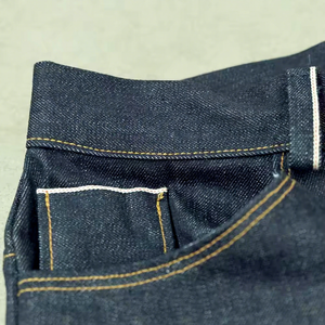 YUCHEN Custom 14 oz Japanese Raw Fabric Selvedge Denim <strong>Jeans</strong> Pour Hombre Manufacturers <strong>Red</strong> Line Baggy Denim Pants for <strong>Men</strong> - Product Image 3