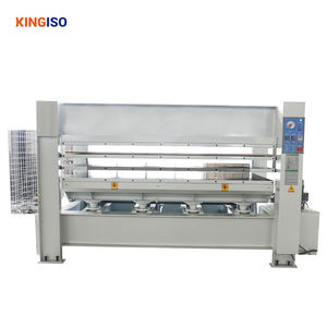 Máquina de prensado en caliente para puertas de madera, chapa hidráulica automática de alta presión de mdf, 4x8, para laminadores de chapa de pvc - Product Image 1