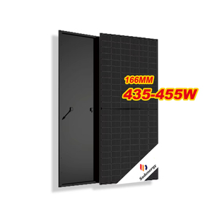 Tongwei Risen Jinko Longi Trina Dah แผงโซลาร์เซลล์410W-435W คลังสินค้าแบบยุโรปสีดำเต็มรูปแบบ N-Type - Product Image 4