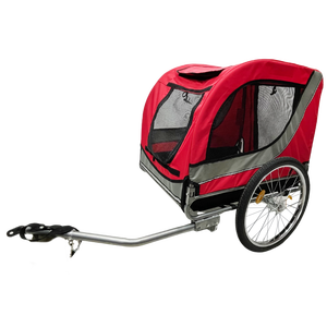 Chariot Cargo <span class=keywords><strong>Bicycle</strong></span> Remorque de vélo ou vélo avec dégagement de fixation rapide facile pour chien de compagnie - Product Image 1