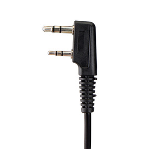 Retevis Air Duct Headset Transparent K Type Lens With Clip For Walkie Talkie Communication - Product Image 2