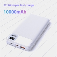 PD22.5W Banques d'alimentation à charge rapide Portable 20000mAh Power Bank Haute capacité Super Fast Charging Mobile Power Bank