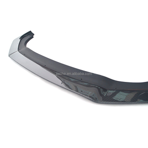 Spoiler a labbro anteriore in fibra di carbonio/FRP per Volkswagen VW <span class=keywords><strong>Golf</strong></span> 6 <span class=keywords><strong>VI</strong></span> MK6 R20 2010-2013 testa paraurti mentoniera - Product Image 4
