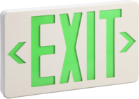 America Canada Standard LED EXIT SALIDA Schild Licht ROT/GRÜN Mit kunden spezifischem CE-zugelassenem Notausgang schild
