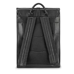 Sac à dos en cuir véritable pour homme, cartable à la mode, voyage, travail, ordinateur portable 13 pouces