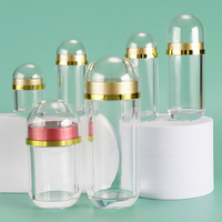 Récipient vide de pot de capsule acrylique de qualité supérieure pour des suppléments de protéines pour la surface de sérigraphie d'emballage de soins de santé