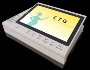 Monitor de frecuencia cardíaca Fetal multiparámetro portátil Sistema de monitoreo Fetal prenatal portátil CTG Monitor de máquina veterinaria - Product Image 4