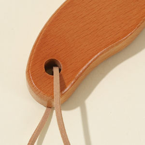 Cortador manual de pan casero de madera, cuchillo para pan de masa madre, cortador de pan en arco, cortador dentado para baguettes y bagels - Product Image 4