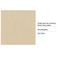 DB107-114 Plaques de base légales en plastique 24*24 points compatibles avec les jouets de construction classiques City DIY, mini-briques de construction pour enfants
