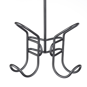 Ganchos Adhesivos de Hierro Sin Perforación (Forma Poligonal) para Almacenamiento de Toallas de Baño - Diseño Moderno, Flexible y Multifuncional - Product Image 2