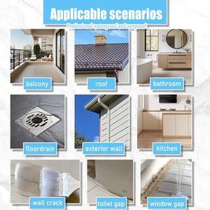 Polyurethane Waterproof Coating High Performance Durable Eco-Friendly High Strength Liquid for Roof <b>Floor</b> Wall Indoor Outdoor - Product Image 6