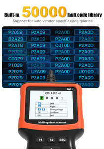 Hete Aanbieding M301 Diagnose Gereedschap voor Voertuigen Elm327 Obd-ii Poort Automotive Alternatieve Scanner Bedrade Obd Lezer <span class=keywords><strong>Autozone</strong></span> Obd Ii Scanner - Product Image 5