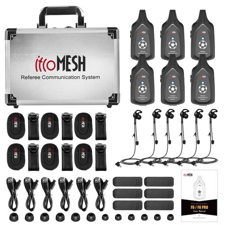 EJEAS football for soccer referee f6 communication